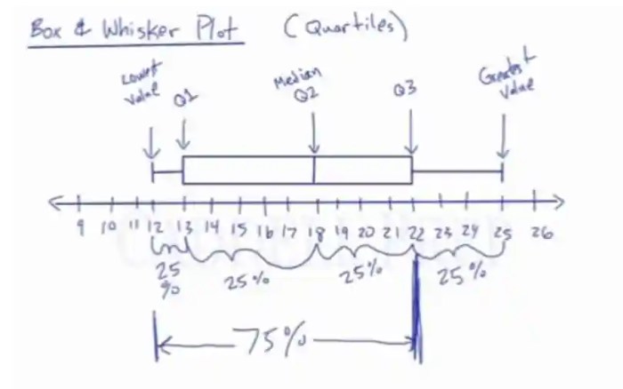 Box and whisker plot quiz