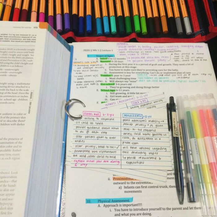 Why are study tools such as highlighters and flags important