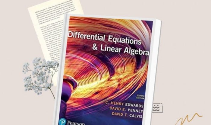 Differential equations and linear algebra 4th edition solutions